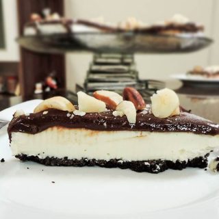 Cheesecake de Oreo com Nutella