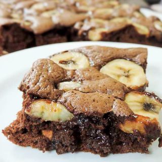 Fazer Brownie de Whey com Chocolate e Banana